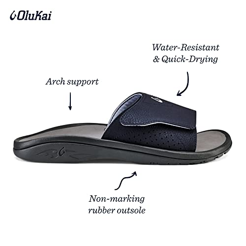 Men's Slide Sandals, Water Resistant Quick-Dry Beach Shoes R866893