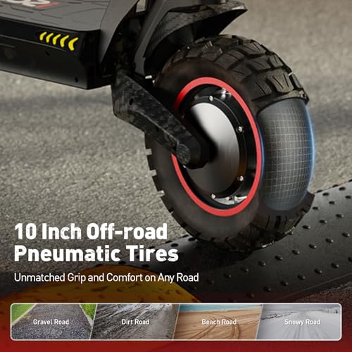 Electric Scooter for Adults, 28 MPH Top Speed, 40 Mile Range, Foldable E883