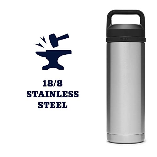 18 oz Vacuum Insulated Stainless Steel Bottle with Chug Cap E63440
