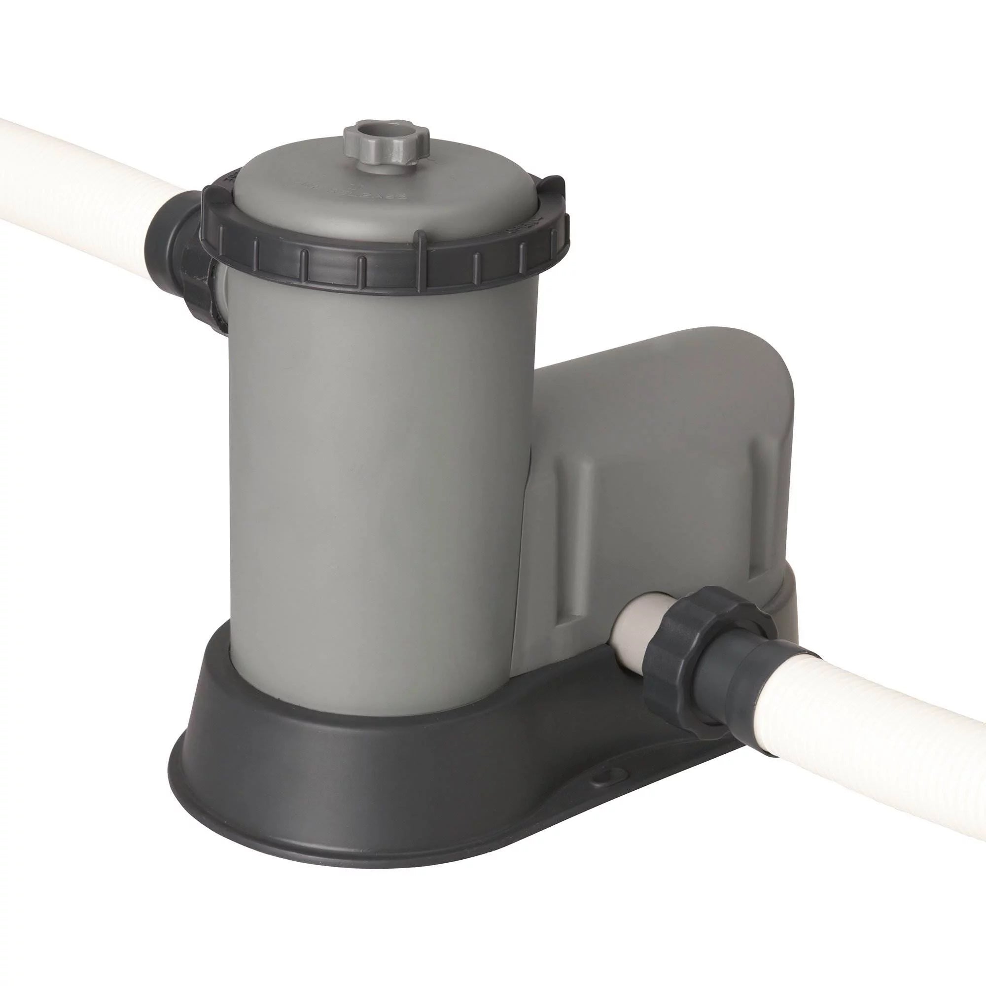 16ft x 16ft x 48in Above Ground Pool Set with Cartridge Filter F58398