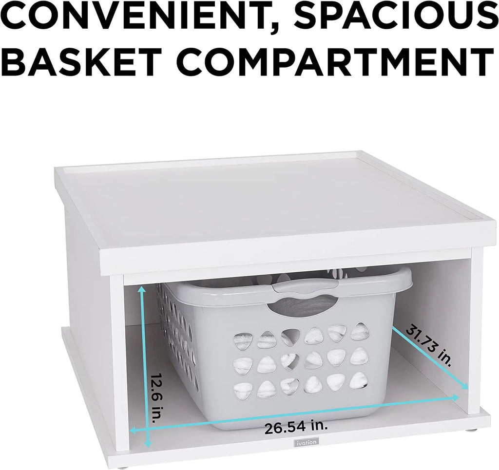 Wooden Laundry Pedestal for Washer & Dryer A3719