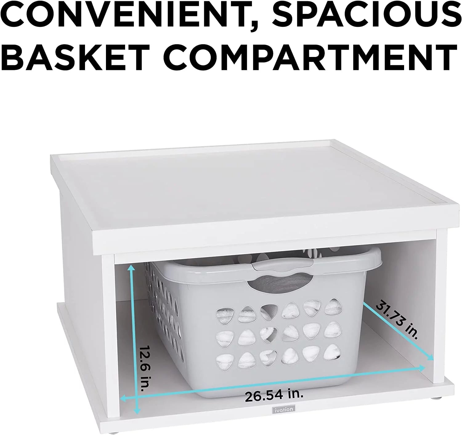 Wooden Laundry Pedestal for Washer & Dryer A3719