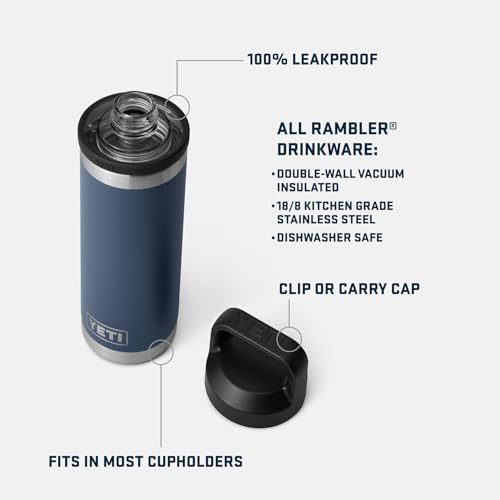 18 oz Vacuum Insulated Stainless Steel Bottle with Chug Cap E63440