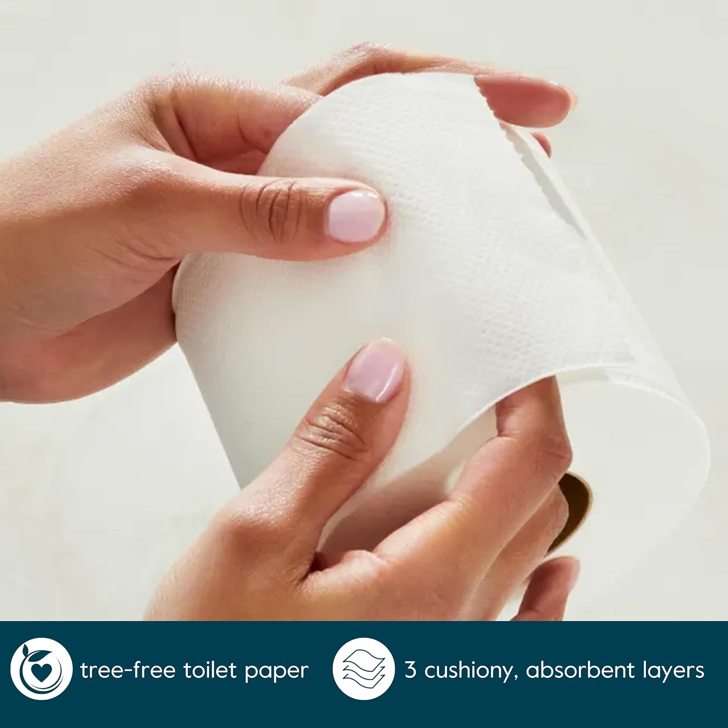 Bamboo Toilet Paper 3 Ply, Septic Safe, Ultra Soft, 18 Rolls C265