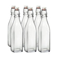 Bormioli Rocco 17oz Swing Top Glass Bottles | 6-pack