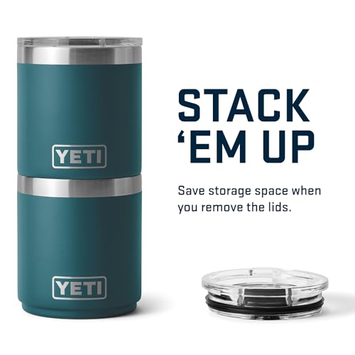 Vacuum Insulated Stainless Steel Stackable Lowball with Lid, 10 oz P764067