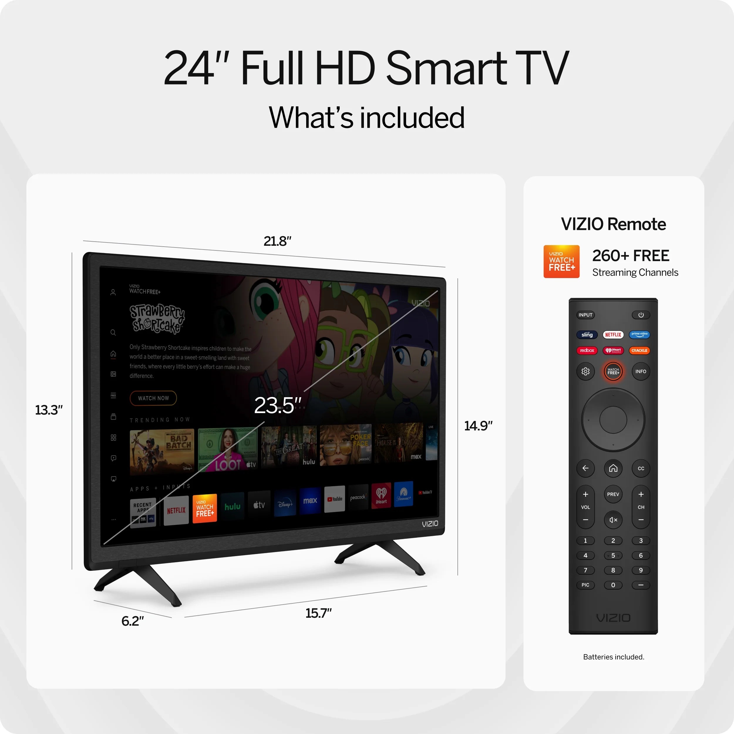 24" FHD LED Smart TV O221383