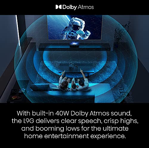 4K UHD Triple-Laser Ultra Short Throw Projector with 100" ALR Screen D5440