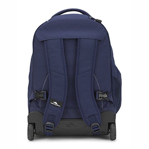 Wheeled Laptop Backpack, Navy, 20.5 x 13.5 x 8-Inch M70582