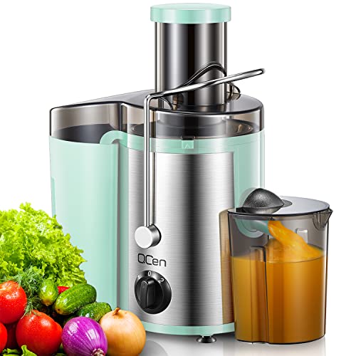 Juicer Machine, 800W Centrifugal Extractor with Wide Mouth Feed Chute, Stainless Steel, BPA-free Y425329