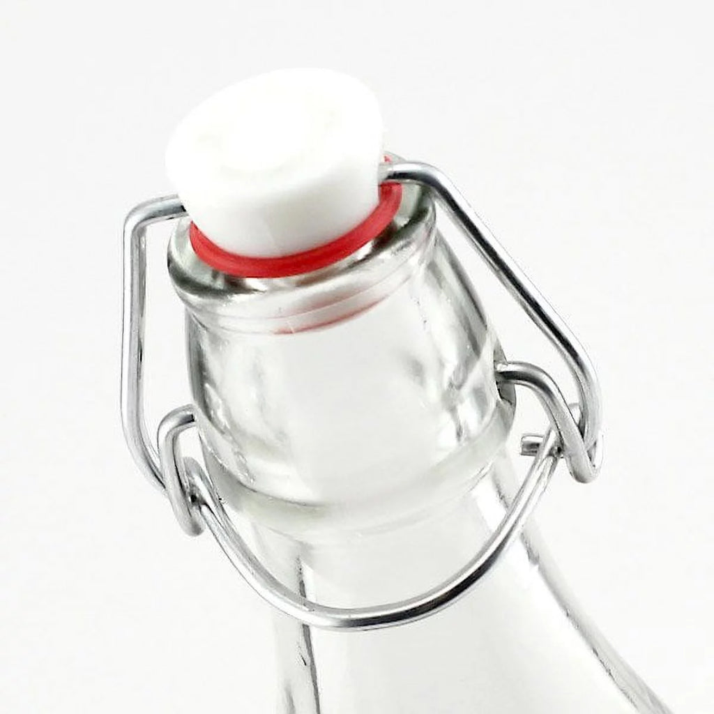 17oz Swing Top Glass Bottles, 6-pack K9859