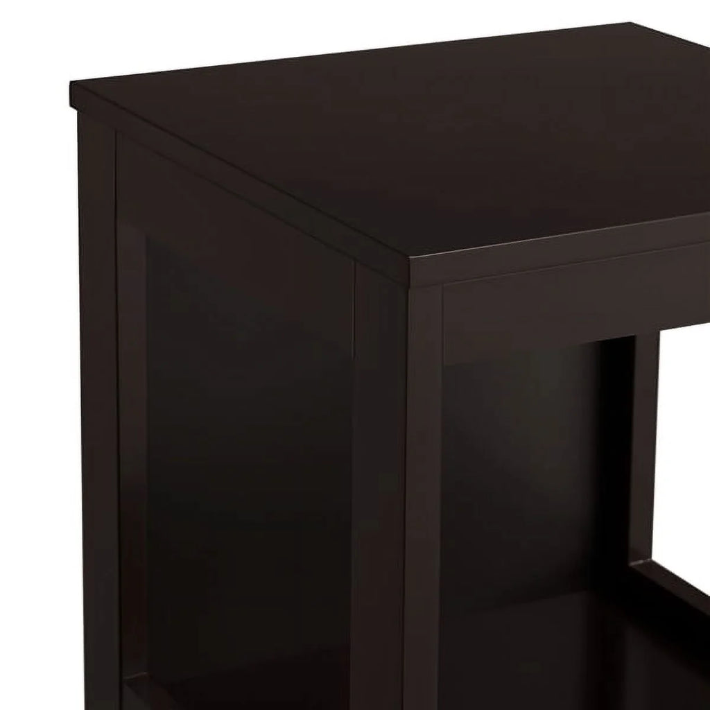 Bathroom Floor Cabinet with 2 Drawers and 1 Shelf, Free-Standing Wooden Storage Organizer T301530