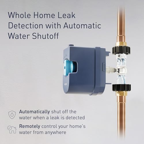 Smart Water Monitor and Automatic Shutoff Sensor for 1-Inch Pipe Z409
