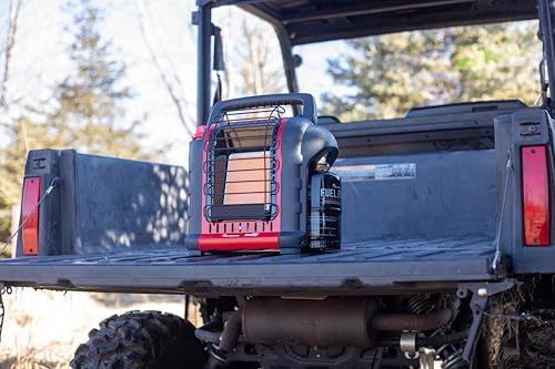Portable Propane Radiant Heater, 4,000-9,000 BTU Indoor-Safe G8796