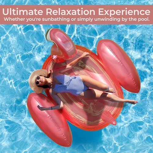 Giant Pink Flamingo Pool Float for Adults & Kids A7577