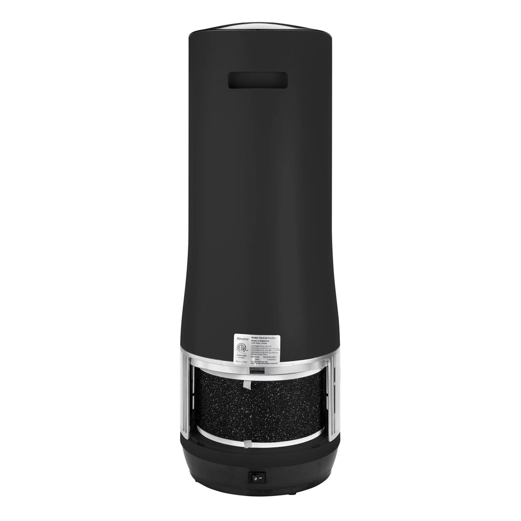 3-in-1 Air Purifier Heater Fan, Black C577397