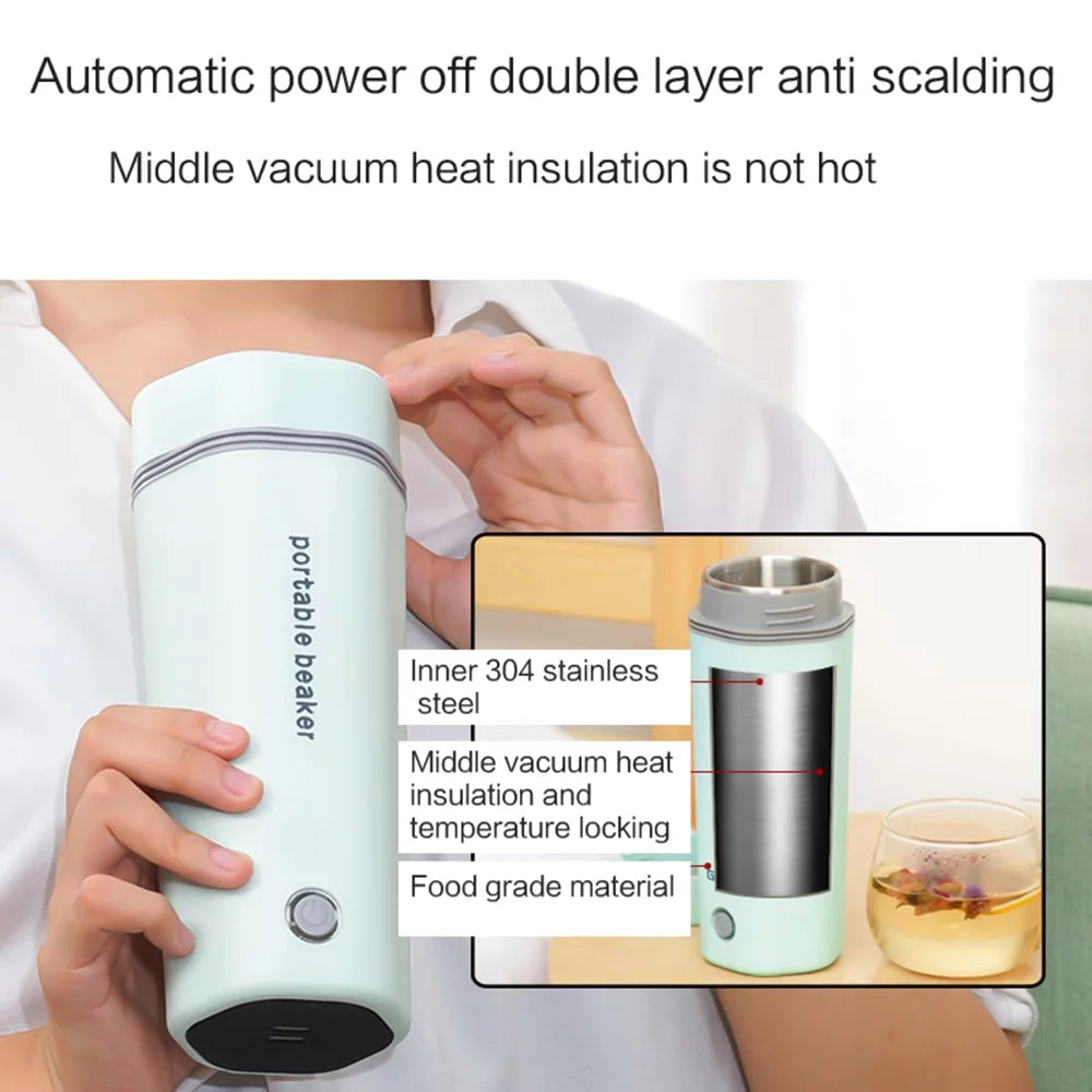 Portable Electric Kettle for Boiling Water 350ML Travel Beaker E1065