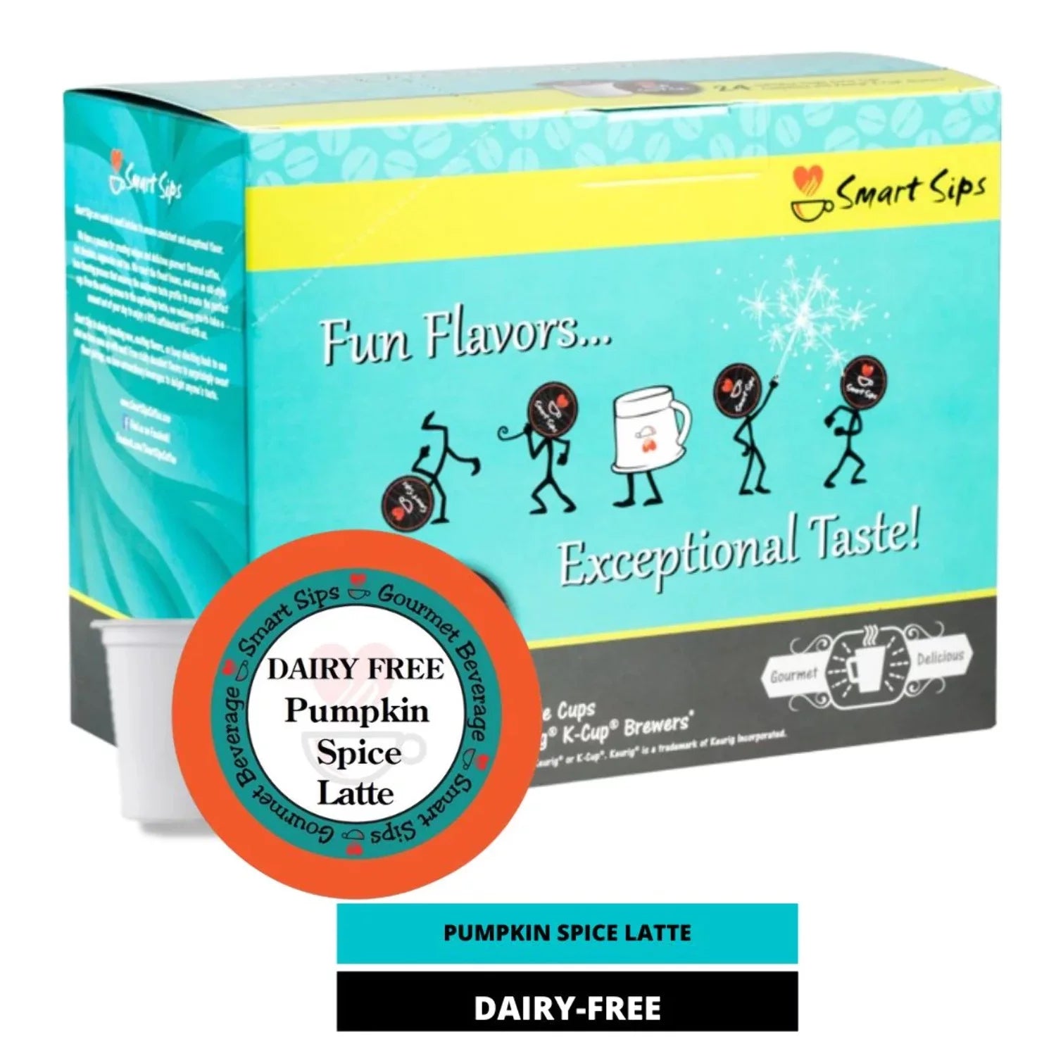 Pumpkin Spice Latte Single-Serve Pods for Keurig Brewers E355729