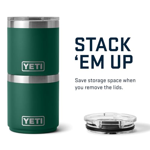 Vacuum Insulated Stainless Steel Stackable Lowball with Lid, 10 oz P764067
