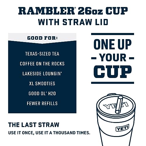 26 oz Vacuum Insulated Stainless Steel Straw Cup Z423