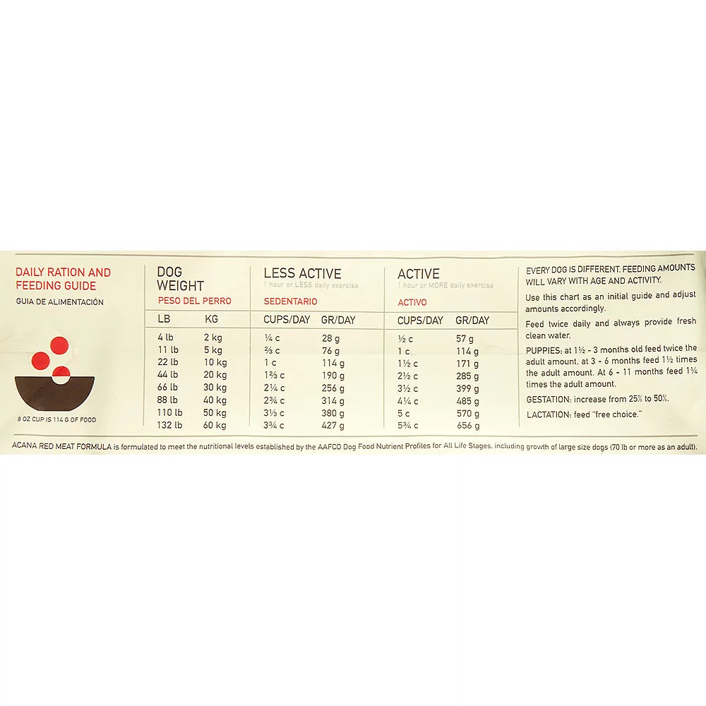 Grain-Free Beef, Pork & Lamb Dry Dog Food, 4.5 lb E640302