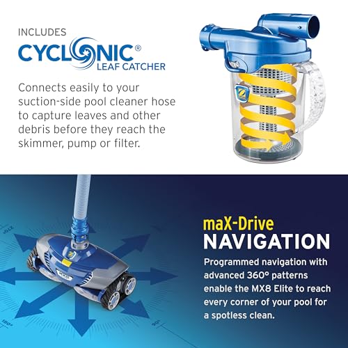 Suction Pool Cleaner for In-Ground Pools, 39 ft Reach X9609