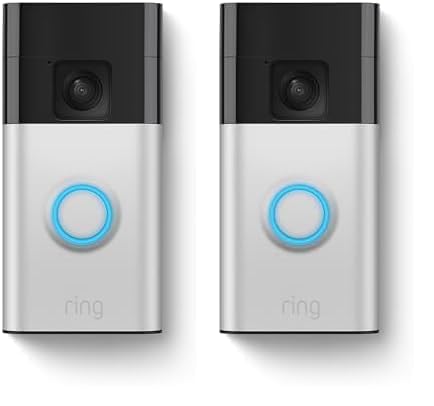 Battery Doorbell with Head-to-Toe Video, Two-Way Talk and Motion Alerts M80107