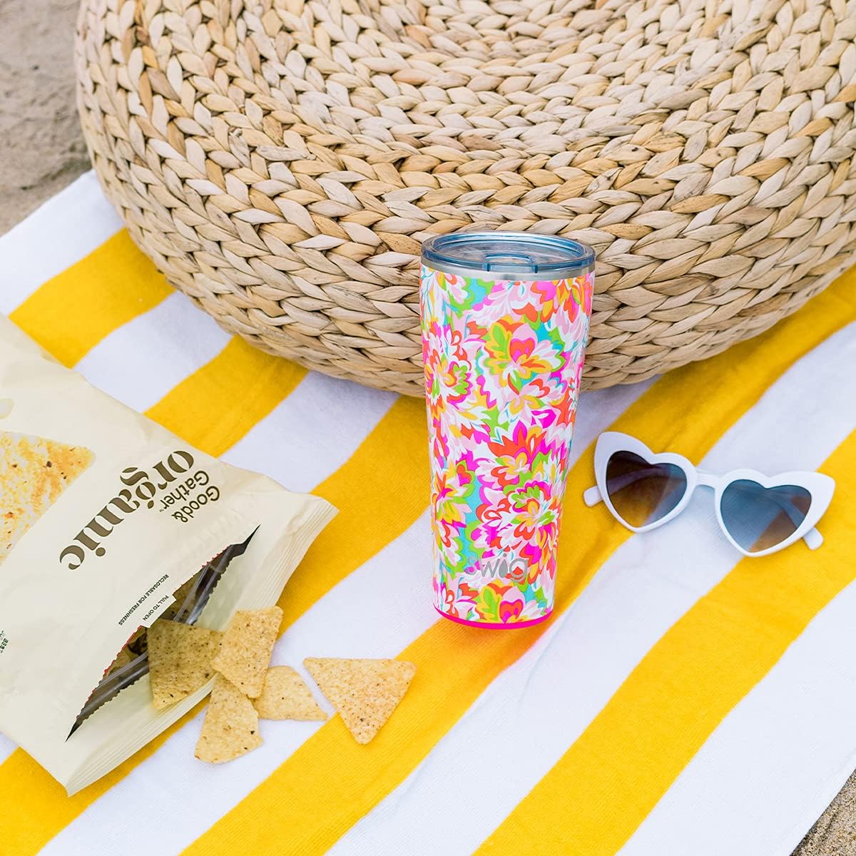 32oz Insulated Tumbler with Lid, Stainless Steel Travel Coffee Mug N29336