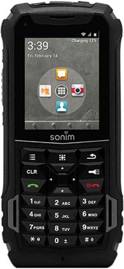 Sonim XP5 XP5700 4GB Proprietary OS GSM Only Factory Unlocked 4G/LTE Smartphone Black International Version X205