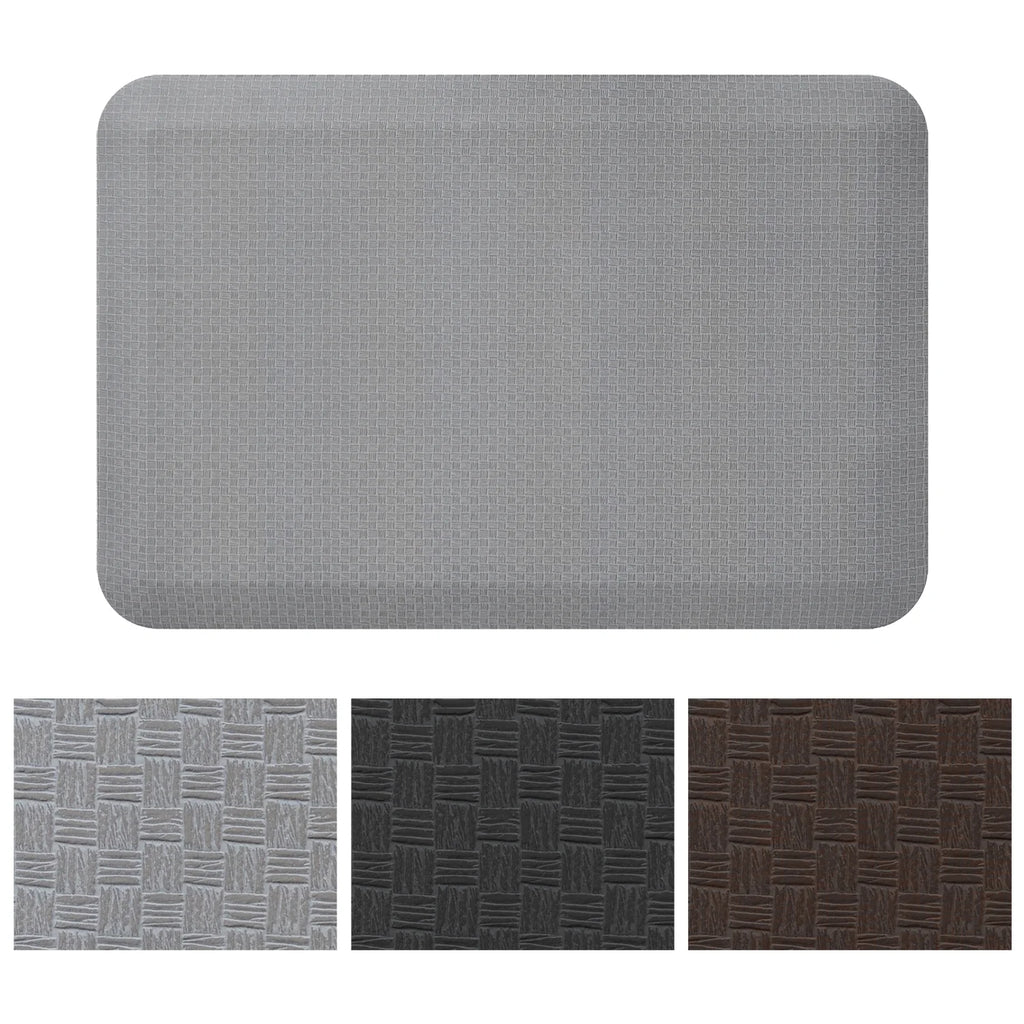 Kitchen Floor Mat, Light Gray, 20" x 30" M283