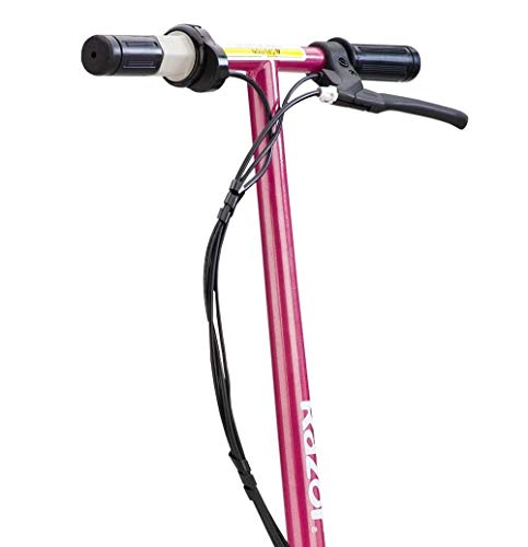 Electric Scooter for Kids Ages 13+ with Pneumatic Tires and Removable Seat O168656