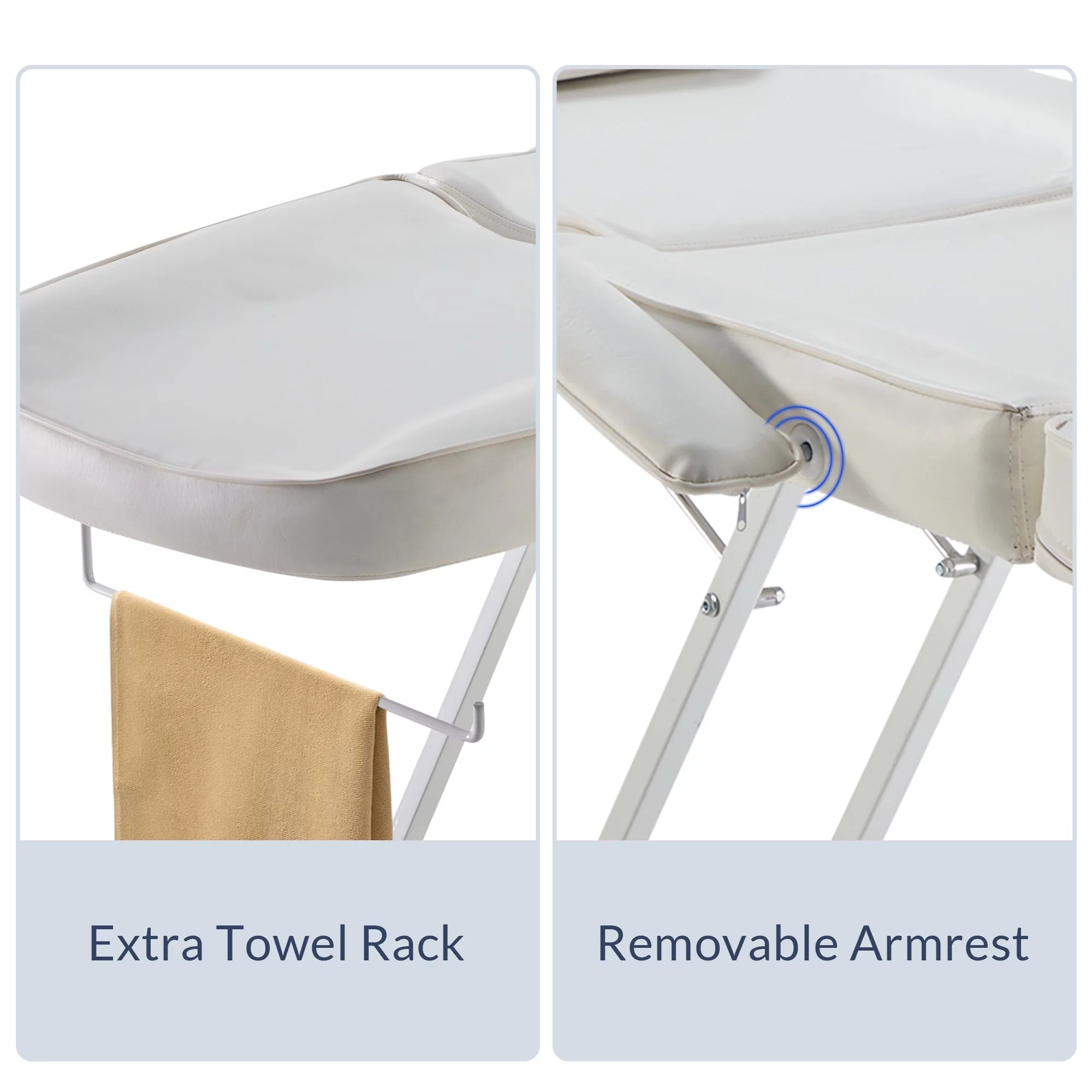 Massage Facial Bed Adjustable Table Chair Beauty Spa Salon Tattoo W94942