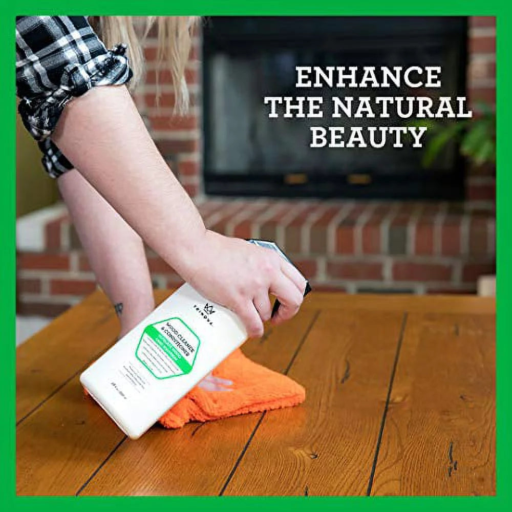 Wood Cleaner, Conditioner, Wax & Polish Spray for Furniture & Cabinets X9097