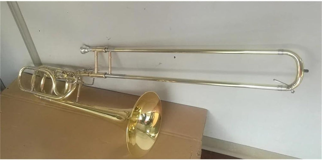 Bass Trombone Gold Lacquer Brass Body V4038