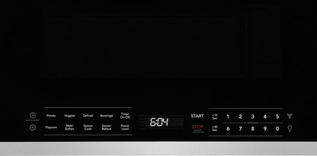 Over the Range Microwave Black Stainless Steel K800961