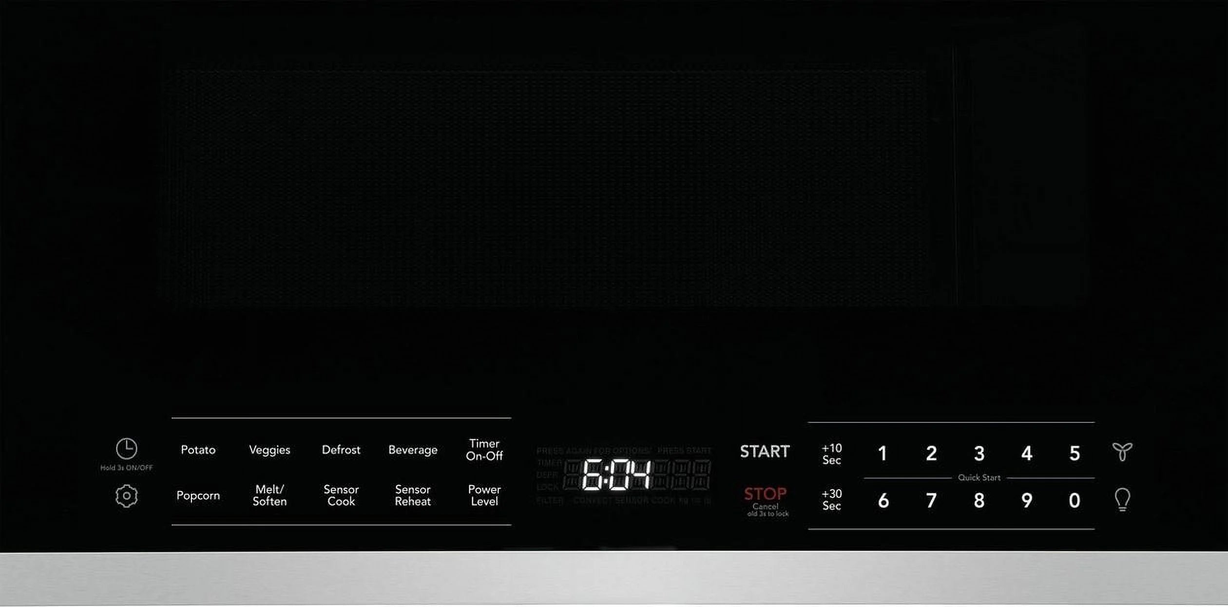 Over the Range Microwave Black Stainless Steel K800961