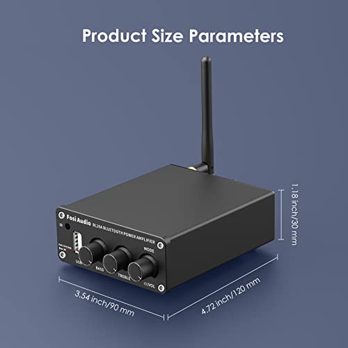 Bluetooth 5.0 Home Stereo Amplifier with Remote Control G4349