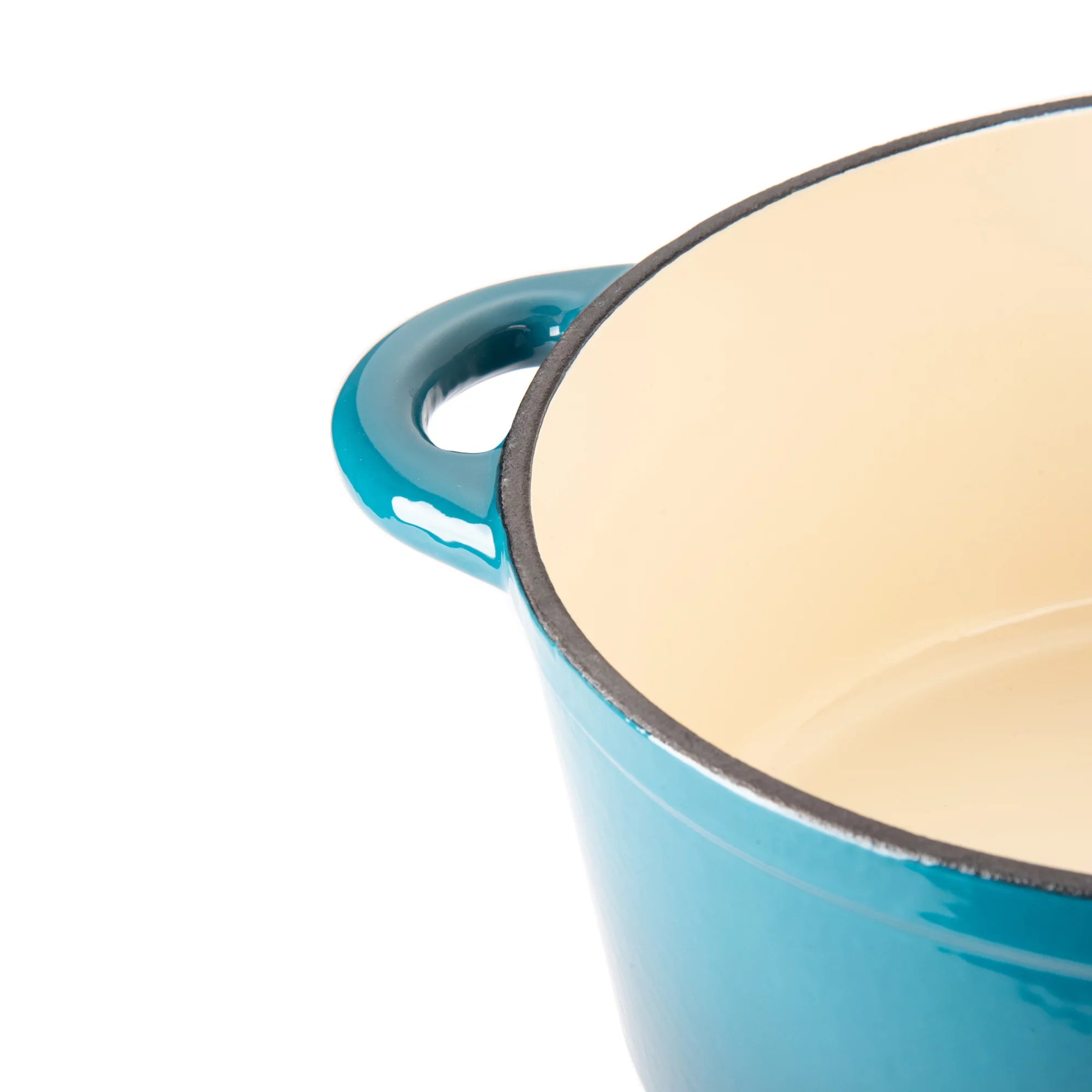 Enameled Cast Iron Dutch Oven Pot with Lid, 5.5 Quart B103460