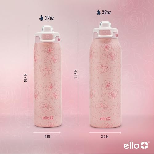 Stainless Steel Water Bottle with Leak Proof Lid, 22oz F571