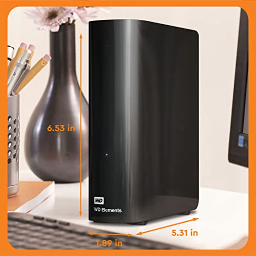 22TB External Hard Drive, USB 3.0 Desktop HDD Storage A857054