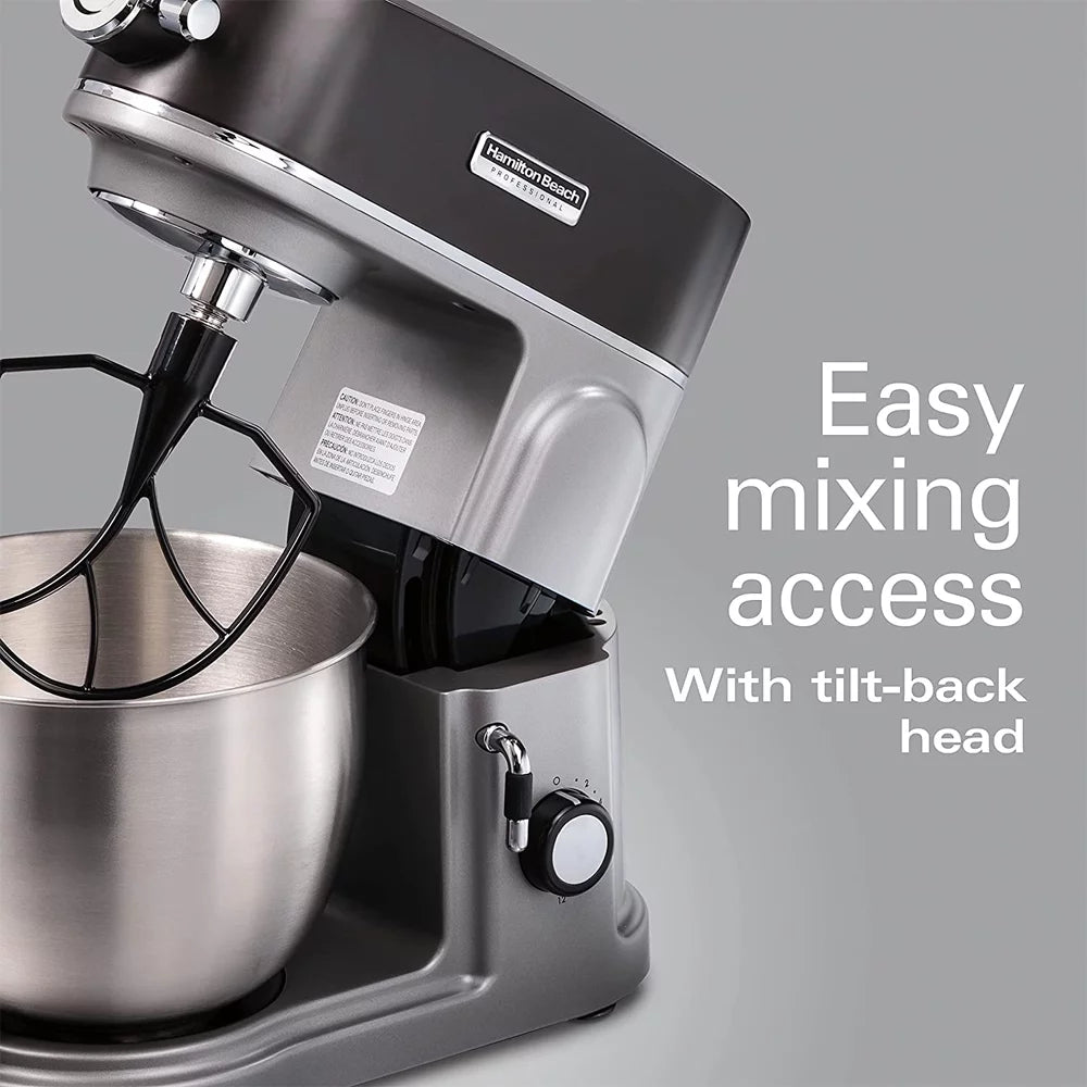 Stand Mixer, 5 Quart, Specialty Attachment Hub with Kitchen Timer O572381