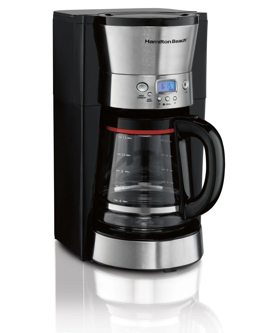 Programmable Coffee Maker, 12 Cups, Black X89800