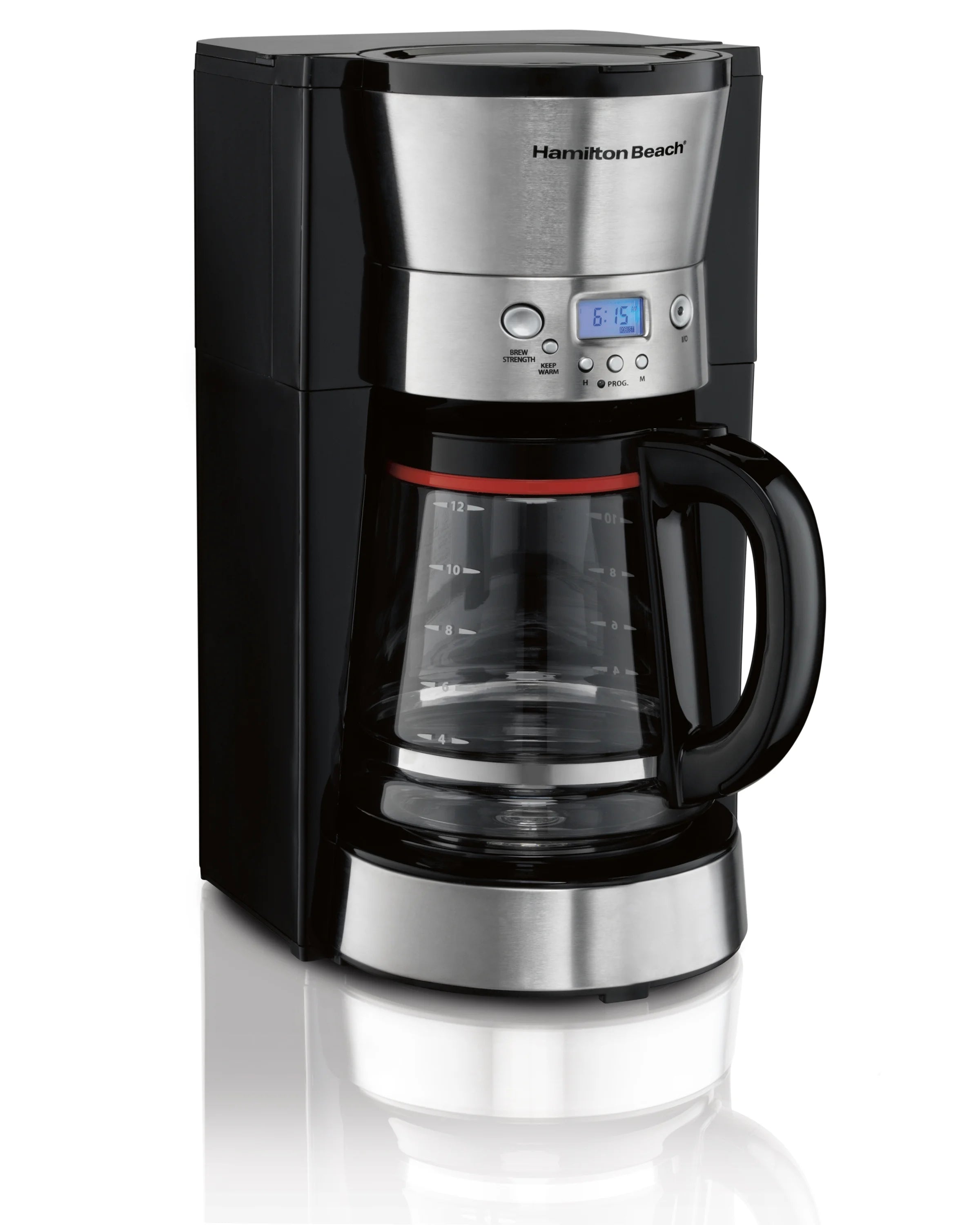 Programmable Coffee Maker, 12 Cups, Black X89800