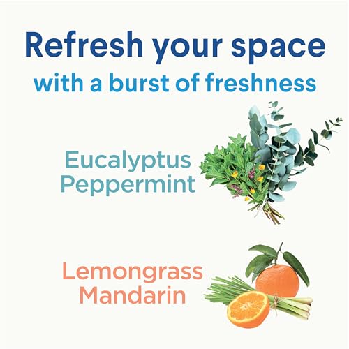 Disinfecting Mist Refill, Multi-Surface, Lemongrass Mandarin, 16 oz H37840