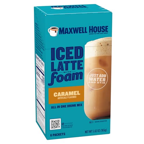 Iced Caramel Latte Instant Coffee Drink Mix Y4204