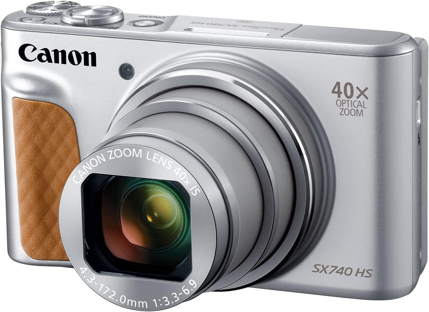 Canon PowerShot SX 740 HS (Silver) -International Model