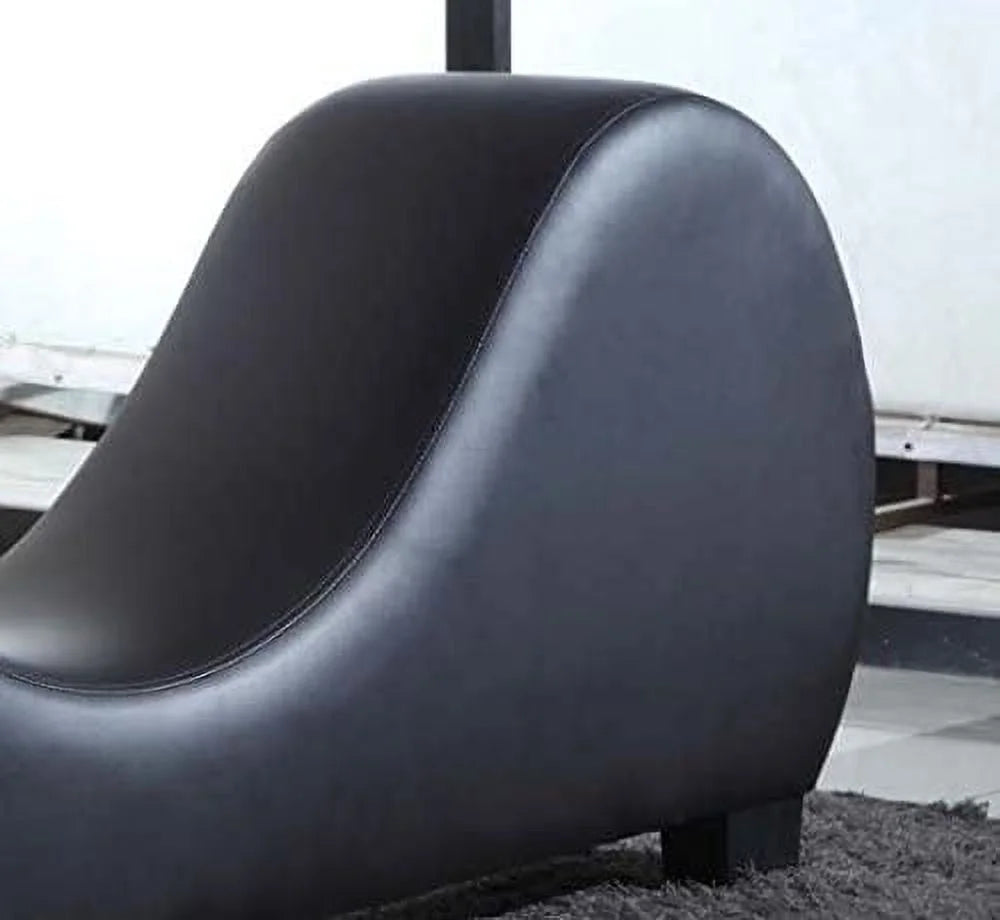 Faux Leather Yoga Stretch Relaxation Chaise M44160