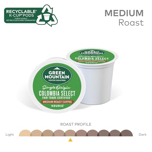 Half Caff Medium Roast Coffee Pods, 32 Count A69169