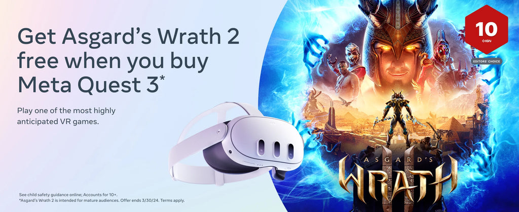 128GB Mixed Reality Headset with Asgard's Wrath 2 Bundle A7368
