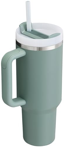 Insulated Stainless Steel Tumbler with Straw 40 oz I3669